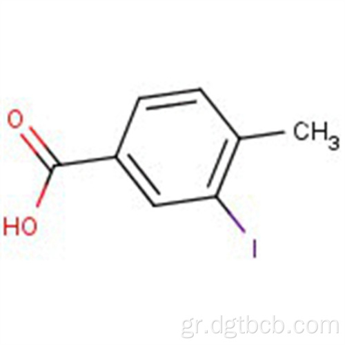 3-Iodo-4-μεθυλοβενζοϊκικό CAS No.82998-57-0 C8H7IO2